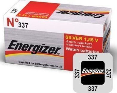 Energizer 337 Batterie Silber-Oxid für Uhren SR416 1.55V 1Stück