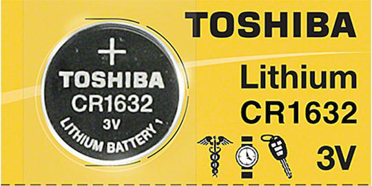 Toshiba Bp-1c Batterie Lithium für Uhren CR1632 3V 1Stück