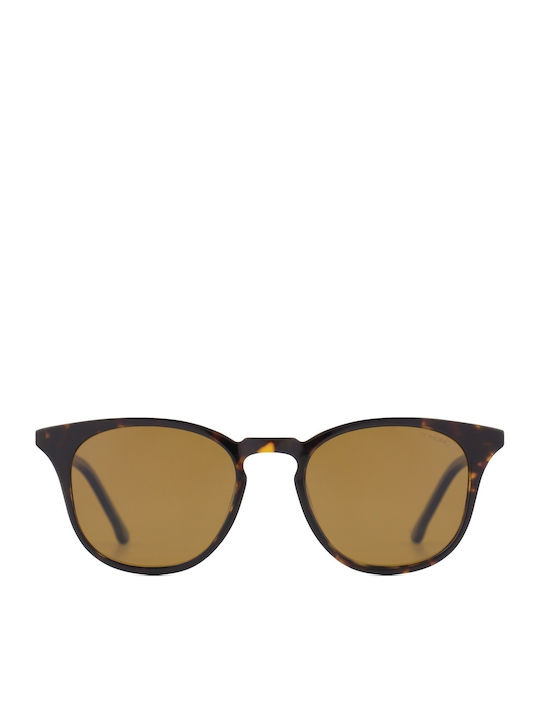 Komono The Beaumont Tortoise Men's Sunglasses with Brown Tartaruga Plastic Frame and Brown Lens KOM-S2353