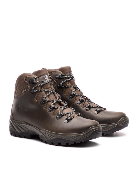 Scarpa Terra GTX Ανδρικά Ορειβατικά Μποτάκια Αδιάβροχα με Μεμβράνη Gore-Tex Καφέ