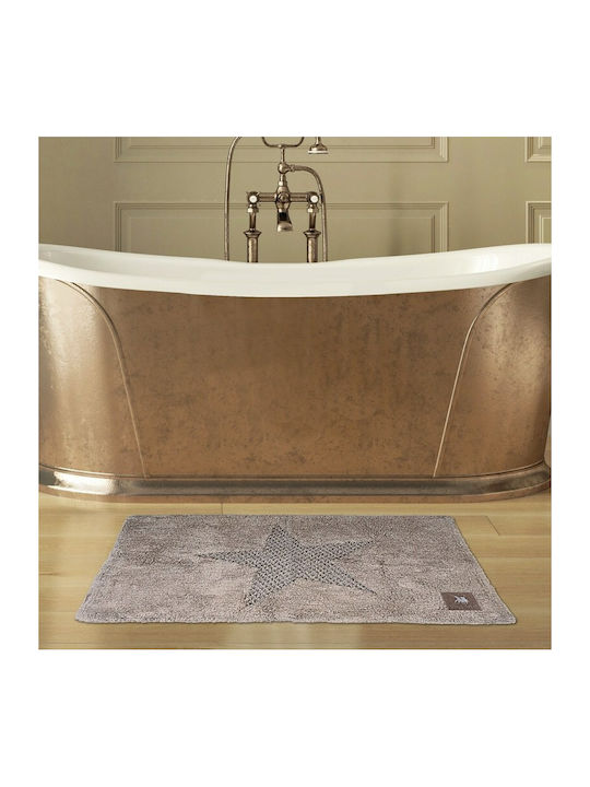 Greenwich Polo Club Bath Mat Cotton 2581 220760902581 Beige 60x90cm