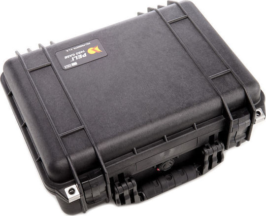 Peli Protector Valiză Pentru Cameră Foto Mărime Medie Neagră