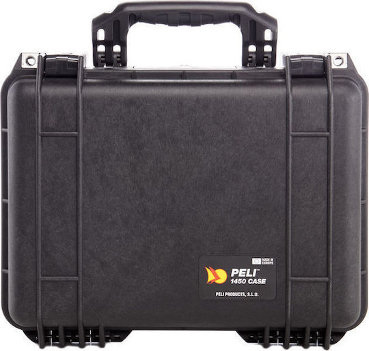 Peli Protector Valiză Pentru Cameră Foto Mărime Medie Neagră