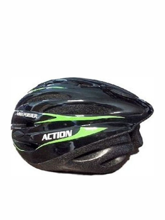 Athlopaidia Kids' Helmet for City Bike Black with LED Light