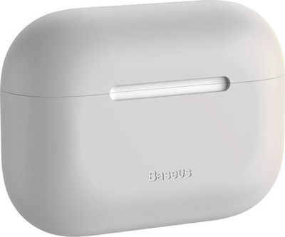 Baseus Protective Pro Θήκη Σιλικόνης σε Γκρι χρώμα για Apple AirPods Pro