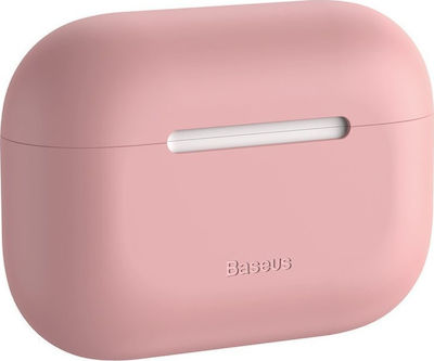 Baseus Protective Pro Hülle Silikon in Rosa Farbe für Apple AirPods Pro