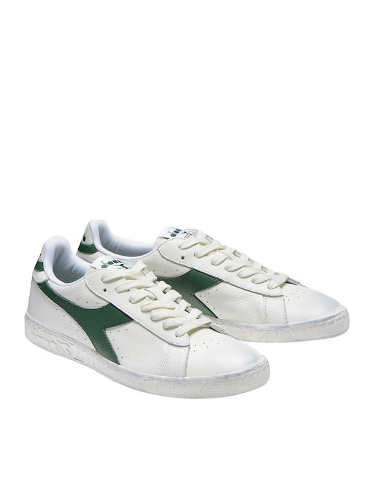 Diadora Game L Low Waxed Ανδρικά Sneakers Λευκά