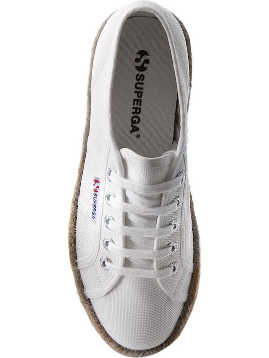 2790 Cotropew Women's Fabric Espadrilles White