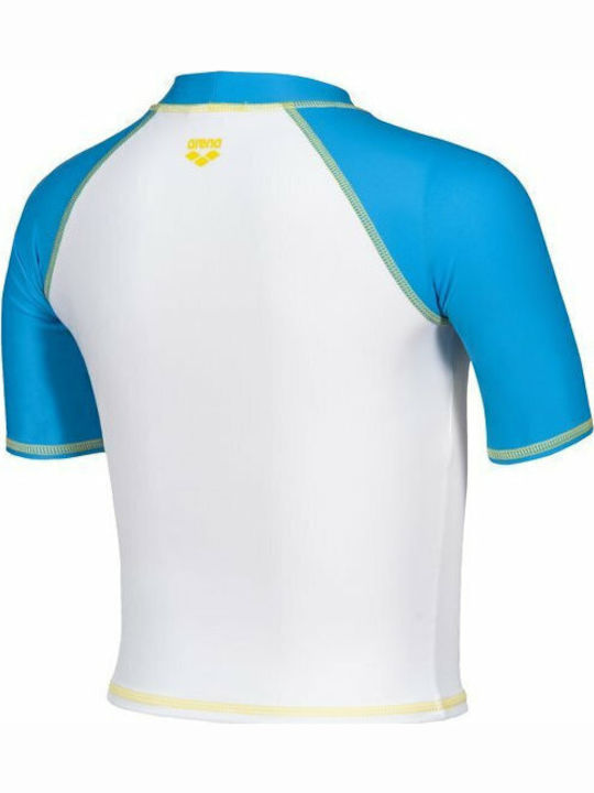 Arena Kids Swimwear Rashguard White Arena Kids Swimwear Rashguard White
