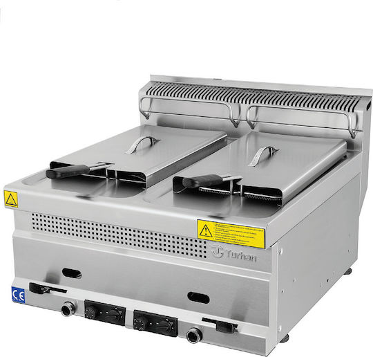 Karamco Fryer Magazin online Double 14kW Capacity 2x8lt 60x63x30cm TC.6FG600