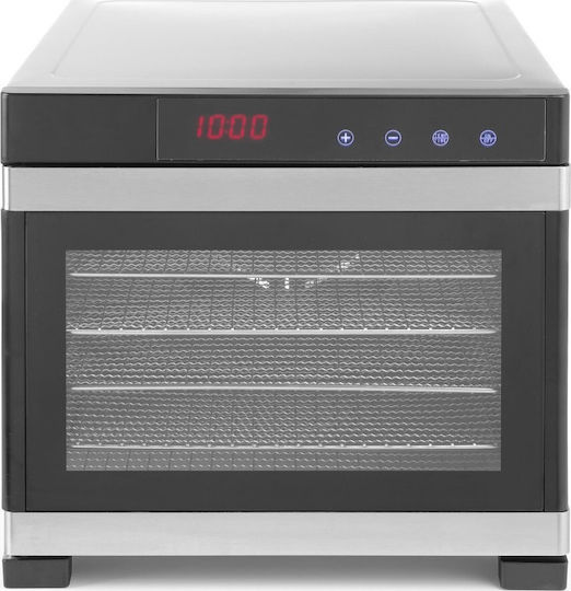 Hendi Commercial Food Dryer & Dehydrator 6-Tray 650W 34x45x31.1cm