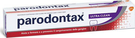 Parodontax Fluoride Ultra Clean Toothpaste for Gingivitis for Bleeding Ulla 75ml