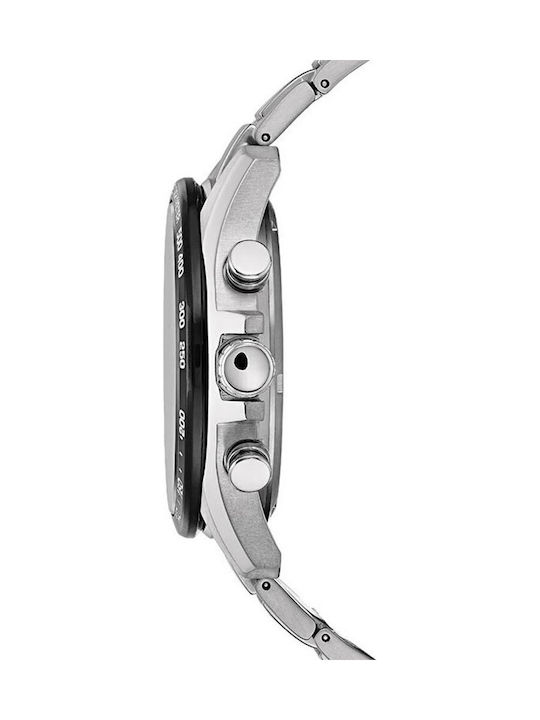 Citizen Men's Watch 43mm Chronograph Eco - Drive with Silver Metal Bracelet