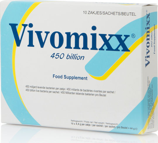 AM Health Vivomixx 450 Billion Live Bacteria Συμπλήρωμα με Προβιοτικά 10 φακελίσκοι