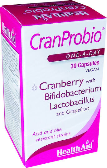 Health Aid CranProbio Пробиотици 30 капси