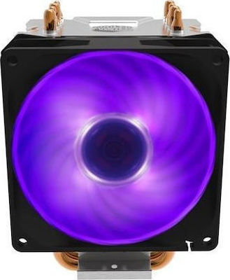 CoolerMaster Hyper H410R Cooler Procesor pentru Socket /A/M/4/ /A/M/5/ /1/2/0/0/ /1/1/5/x/ /1/7/0/0/ cu RGB Iluminare