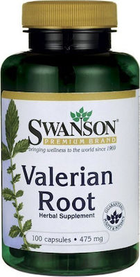 Swanson Valerian Root 100 φυτικές κάψουλες