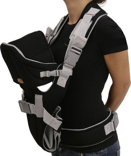 Cangaroo Carry Go Klasikos Babytragetuch Schwarz mit Maximales Kindergewicht 13kg