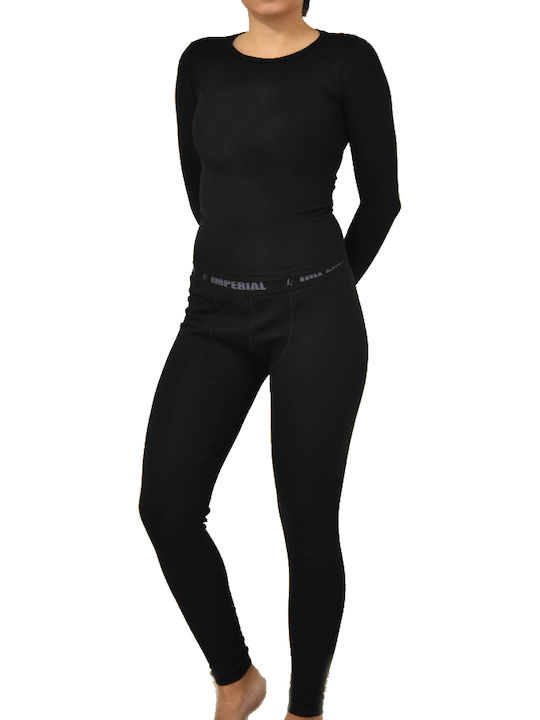 Kinder Thermohose Schwarz