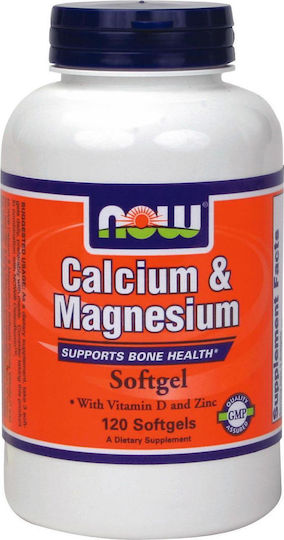 Now Foods Calcium & Magnesium 120 softgels