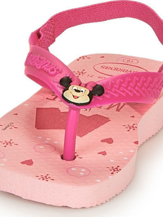 Havaianas Παιδικές Σαγιονάρες Flip Flops Minnie Φούξια Disney Classics II Baby Minnie
