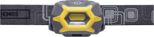 Emos Headlamp LED IP44 with Maximum Brightness 140lm Black