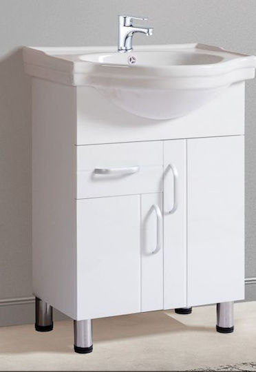 Gloria Momento 60 Countertop without Sink L60xW43xH84cm White