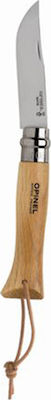 Opinel Baroudeur No 7 Pocket Knife Beige with Blade made of Stainless Steel