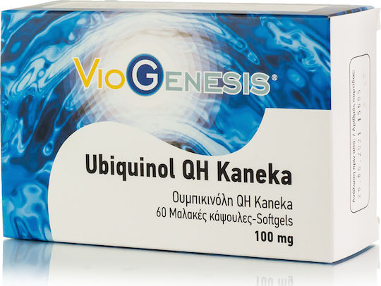 Viogenesis Ubiquinol Qh Kaneka 60 softgels