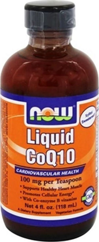 Now Foods Liquid CoQ10 118ml Orange | Skroutz.gr