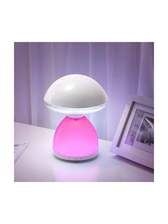 Huian Mushroom Lamp Lustră Decorativă Ciupercă Alb
