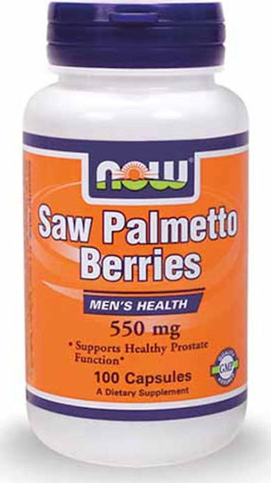 Now Foods Saw Palmetto 550mg 100 κάψουλες