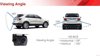 Pioneer Car Reverse Camera Universal ND-BC8