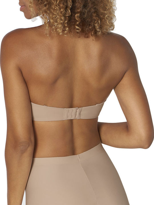 Stepy Soft Push Up Bra Underwire Beige