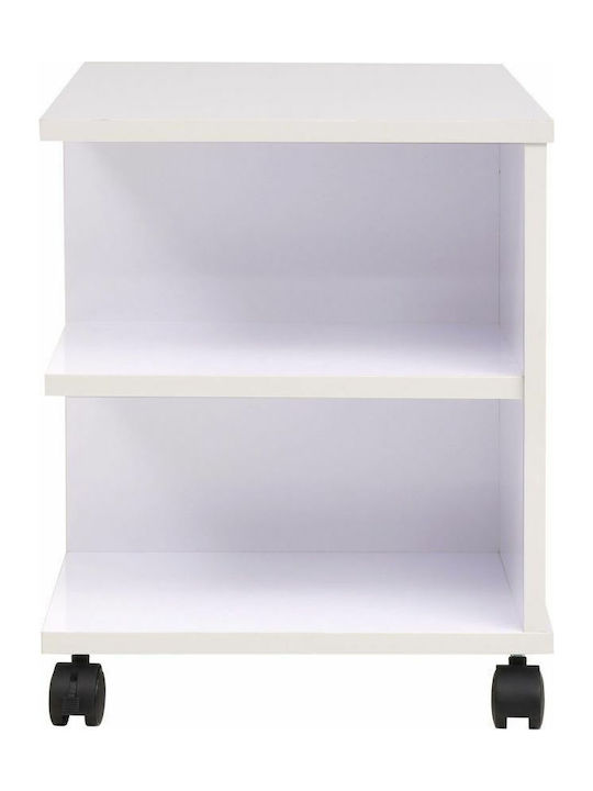 Shelving Unit Floor White 50x35x42cm