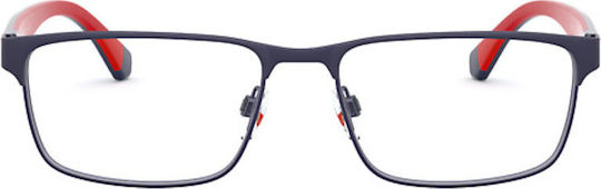 Emporio Armani Metal Eyeglass Frame Navy Blue EA1105 3092