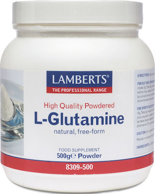 Lamberts L-Glutamine 500mg 500gr Unflavoured