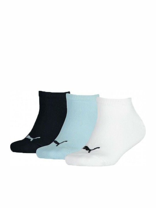 PUMA Αθλητικά Παιδικά Σοσόνια Μπλε 3 Ζευγάρια