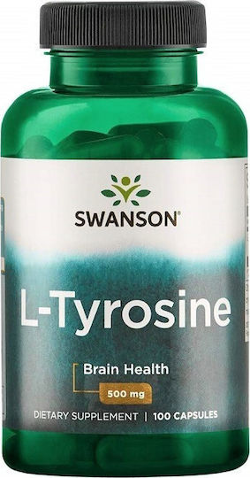 Swanson L-Tyrosine 500mg 100 caps Unflavoured