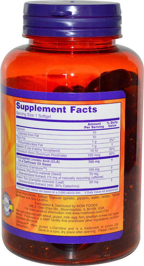 Now Foods CLA Extreme 750mg 90 softgels