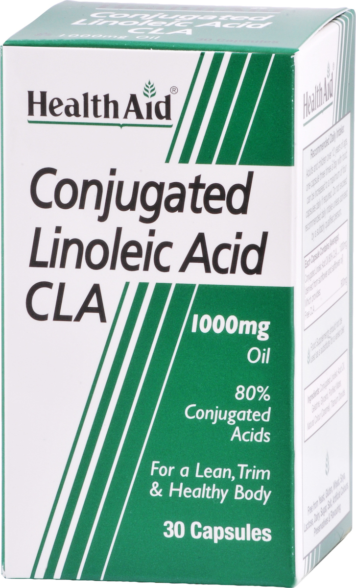 Health Aid Conjugated Linoleic Acid CLA Συμπλήρωμα Διατροφής 1000mg 30 ...