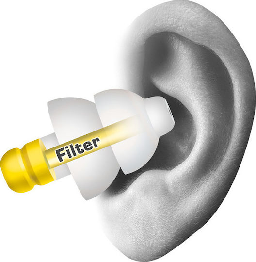 Alpine FlyFit Dopuri De Urechi Galbene 111.21.250 2 Bucăți