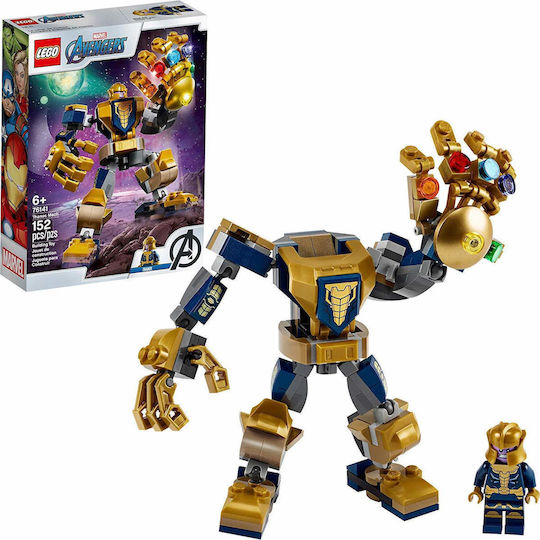 LEGO Marvel Thanos Mech за 6+ Години 152 Бройки