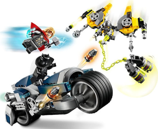 LEGO Lego Marvel Avengers Speeder Bike Attack Für 6+ Jahre 226 Stück