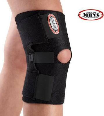 Johns 120215 Knee Brace with Hole Black