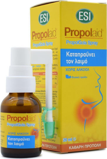 ESI Propolaid Propol Gola Spray για Ξηρό και Παραγωγικό Βήχα χωρίς Γλουτένη Μέντα 20ml