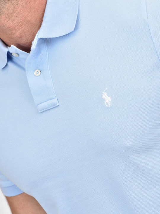 Polo Short Sleeve Light Blue Blouse