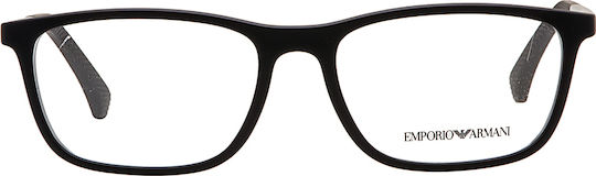 Emporio Armani Мъжки Рамки За Очилa Черни EA3069 5063