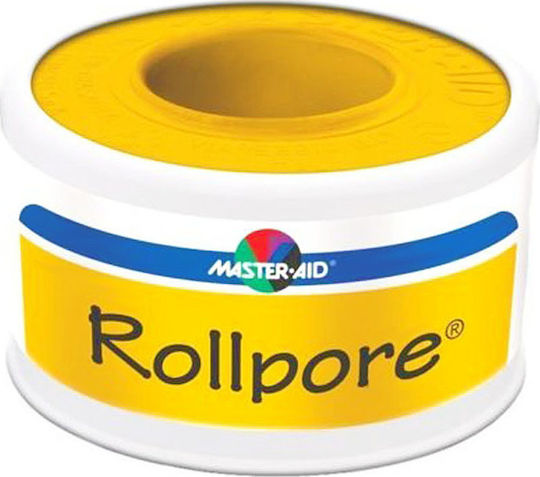 Master Aid Rollpore Fabric Non Woven Bandage Tape 2.5cm x 5m