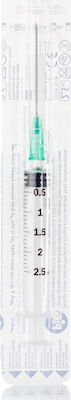 Pic Solution Syringe 23G x 1 1/2"mm 2.5ml 1pcs